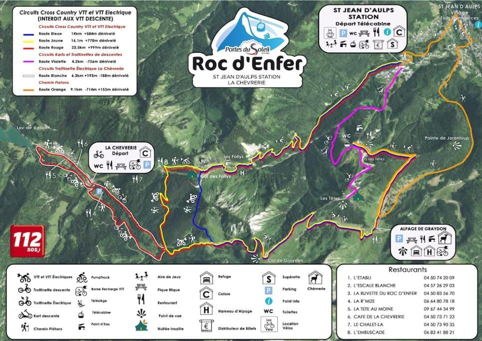 Dans Residence Neuve Le Snow Roc Sur Les Pistes, Grand Studio Cosy 5 Pers Avec Terrasse Panoramique, Sauna, Wifi Saint-Jean-dʼAulps Kültér fotó