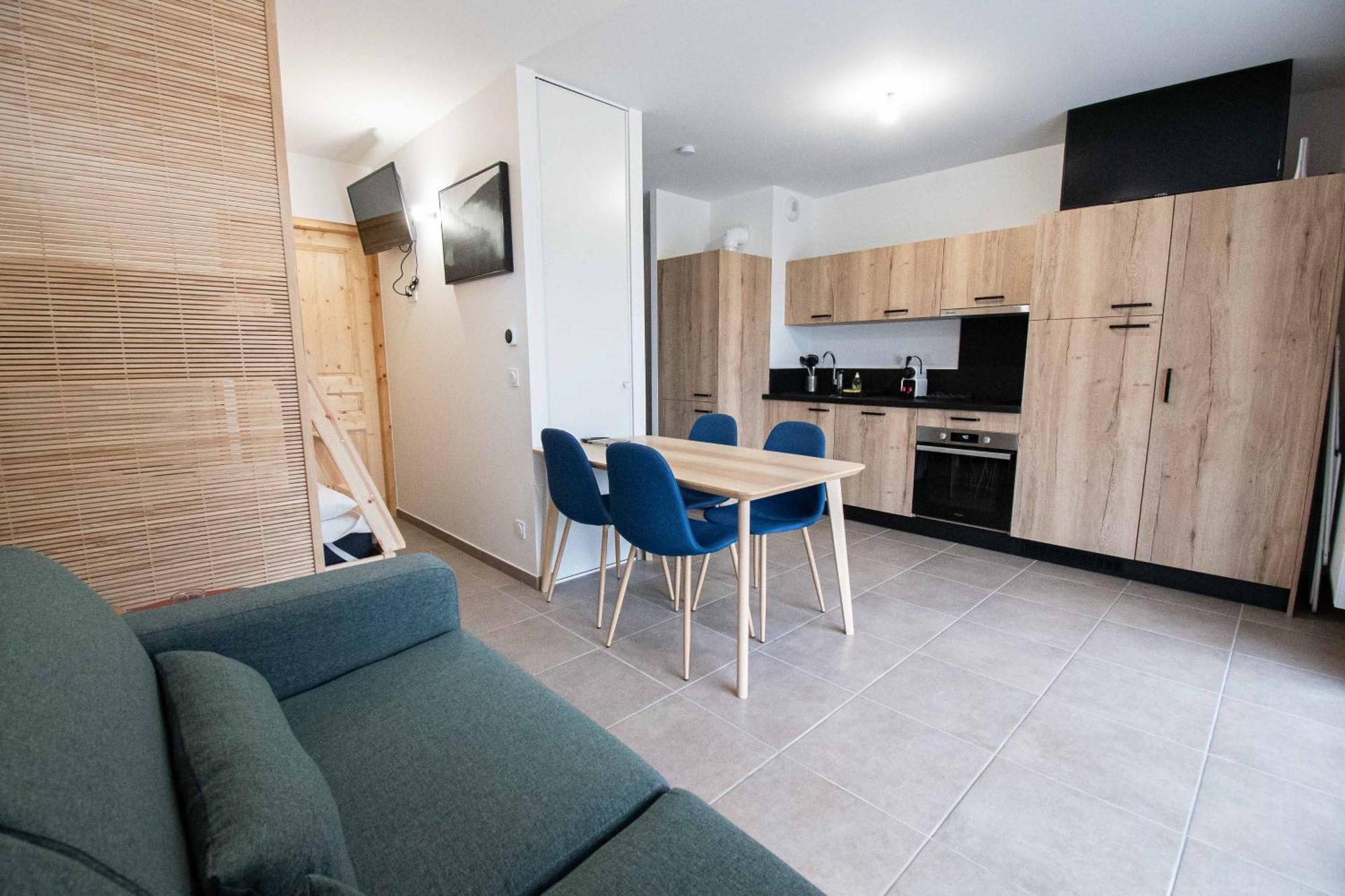 Dans Residence Neuve Le Snow Roc Sur Les Pistes, Grand Studio Cosy 5 Pers Avec Terrasse Panoramique, Sauna, Wifi Saint-Jean-dʼAulps Kültér fotó