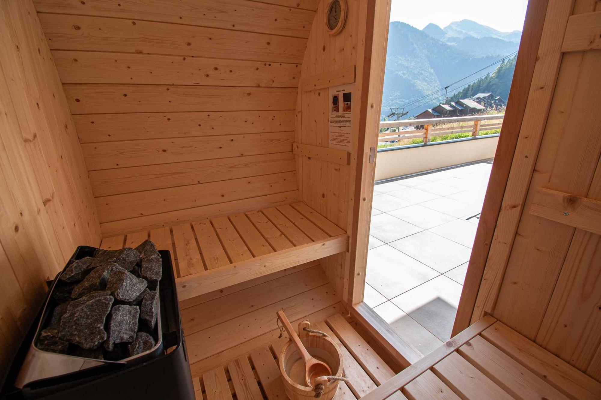 Dans Residence Neuve Le Snow Roc Sur Les Pistes, Grand Studio Cosy 5 Pers Avec Terrasse Panoramique, Sauna, Wifi Saint-Jean-dʼAulps Kültér fotó